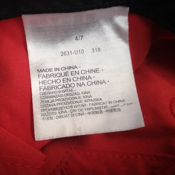 Nike 4-7 Heritage 86 Youth's Red Adjustable Back Strap Baseball Hat - Picture 5 of 7